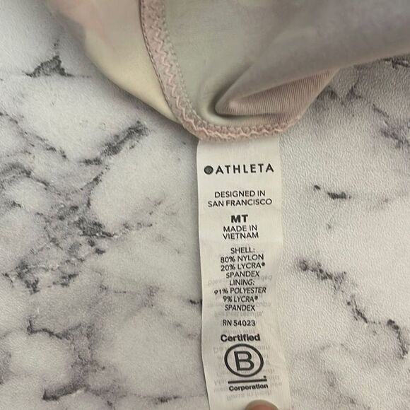 Athleta Daybreak Tropic Triangle Tankini Top M Tall - Picture 7 of 7